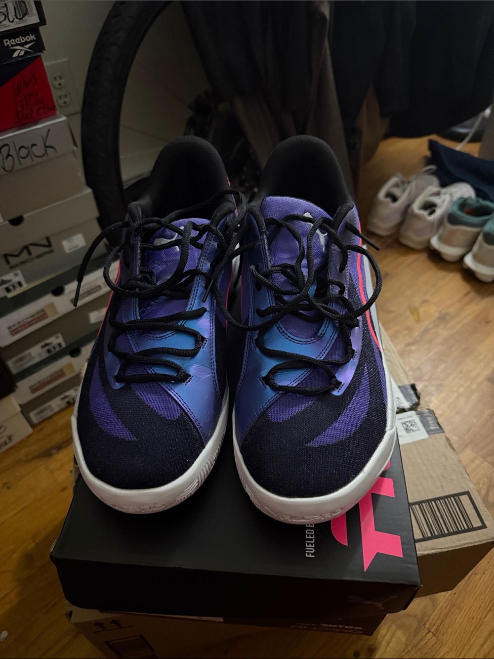 Puma AllPro Nitro sz14, Worn3-4X, BOGO